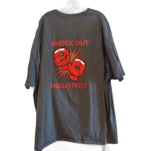Boars Head Knock Out Negativity T Shirt Boxing Gloves Deli 4XL